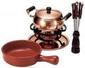 銅製フォンデュ鍋