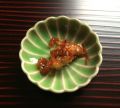 菊花豆皿ヒワ（緑）